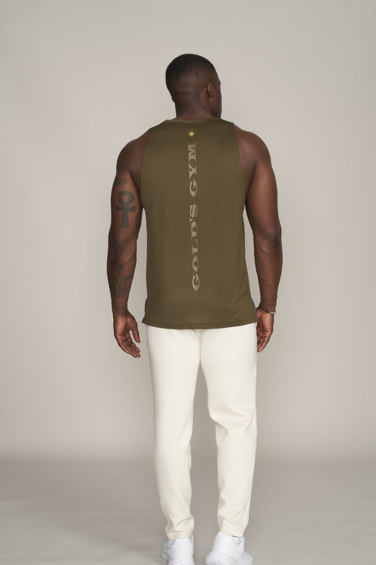 MENS TANKTOP - PIERCE OLIVE 3