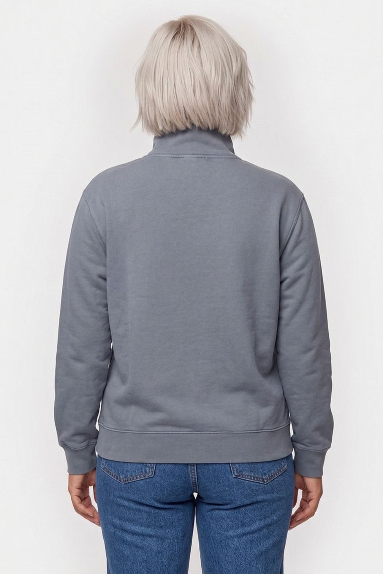 UNISEX TRUCKER JACKET LONG SLEEVE LIGHT BLUE 4
