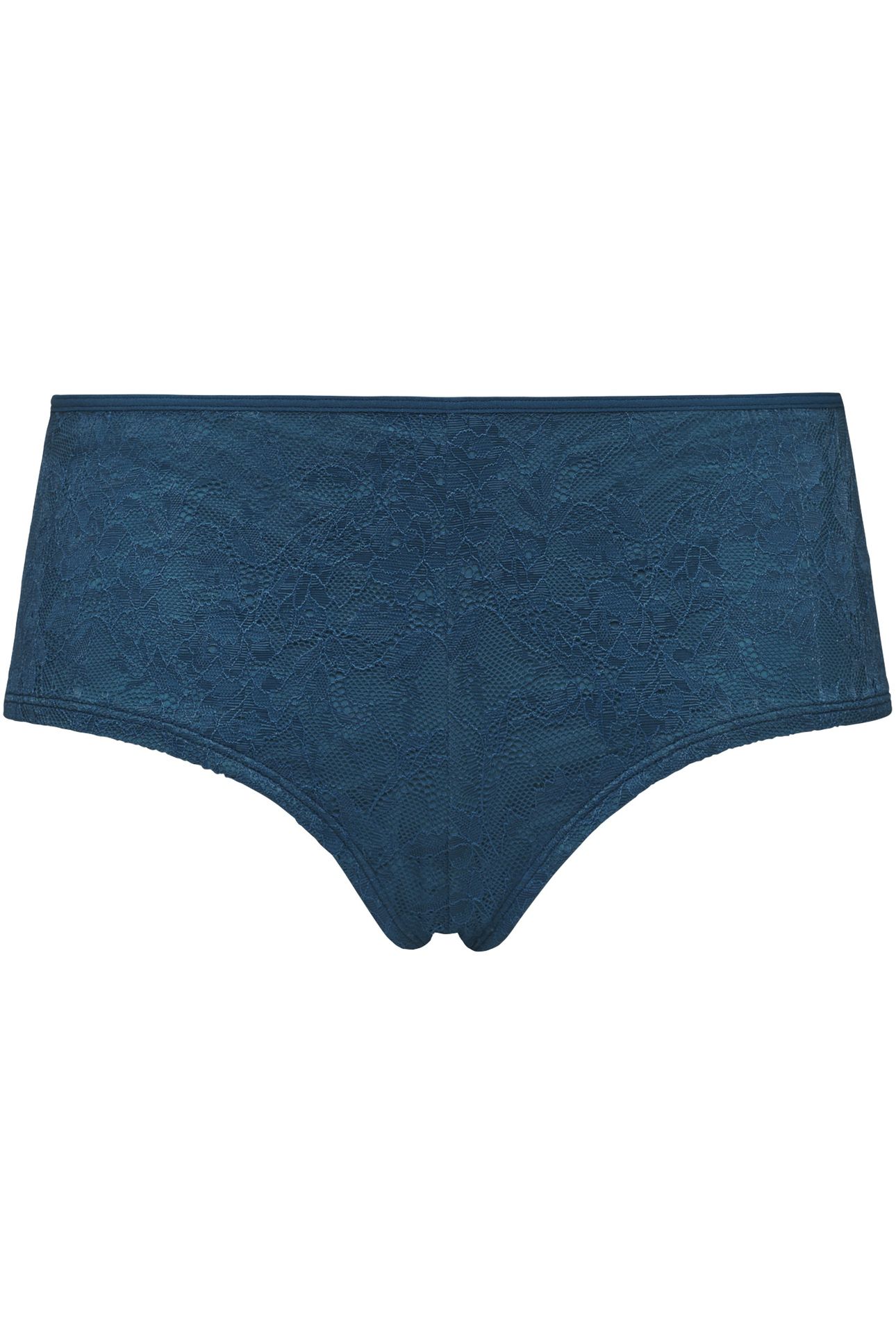 SPACE ODYSSEY TEAL LACE BRAZILIAN SHORTS 3