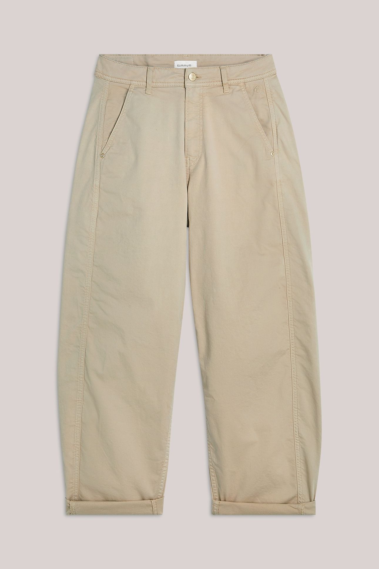 PANT COCOON STRETCH BROKEN TWILL WHITES 4