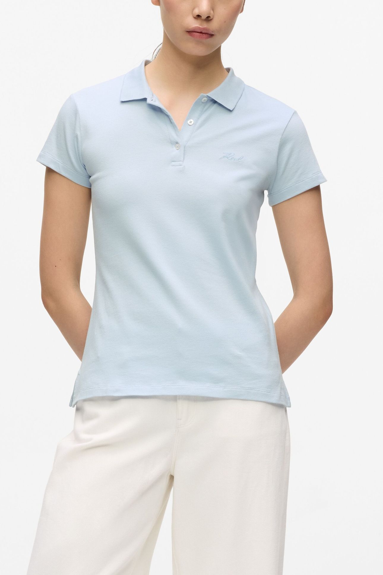 ESSENTIAL PIQUE POLO KENTUCKY BLUE 2