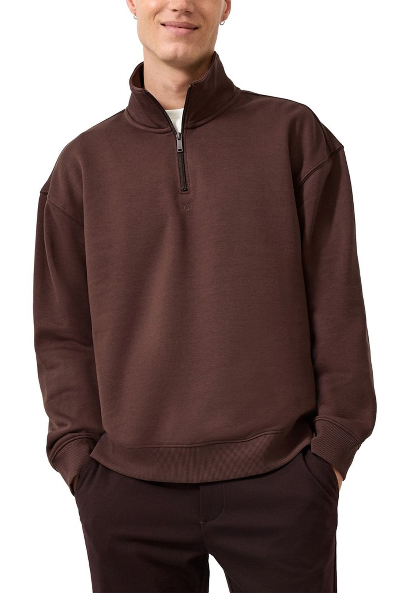 S.OLIVER-QS SWEATSHIRTS BROWN 1