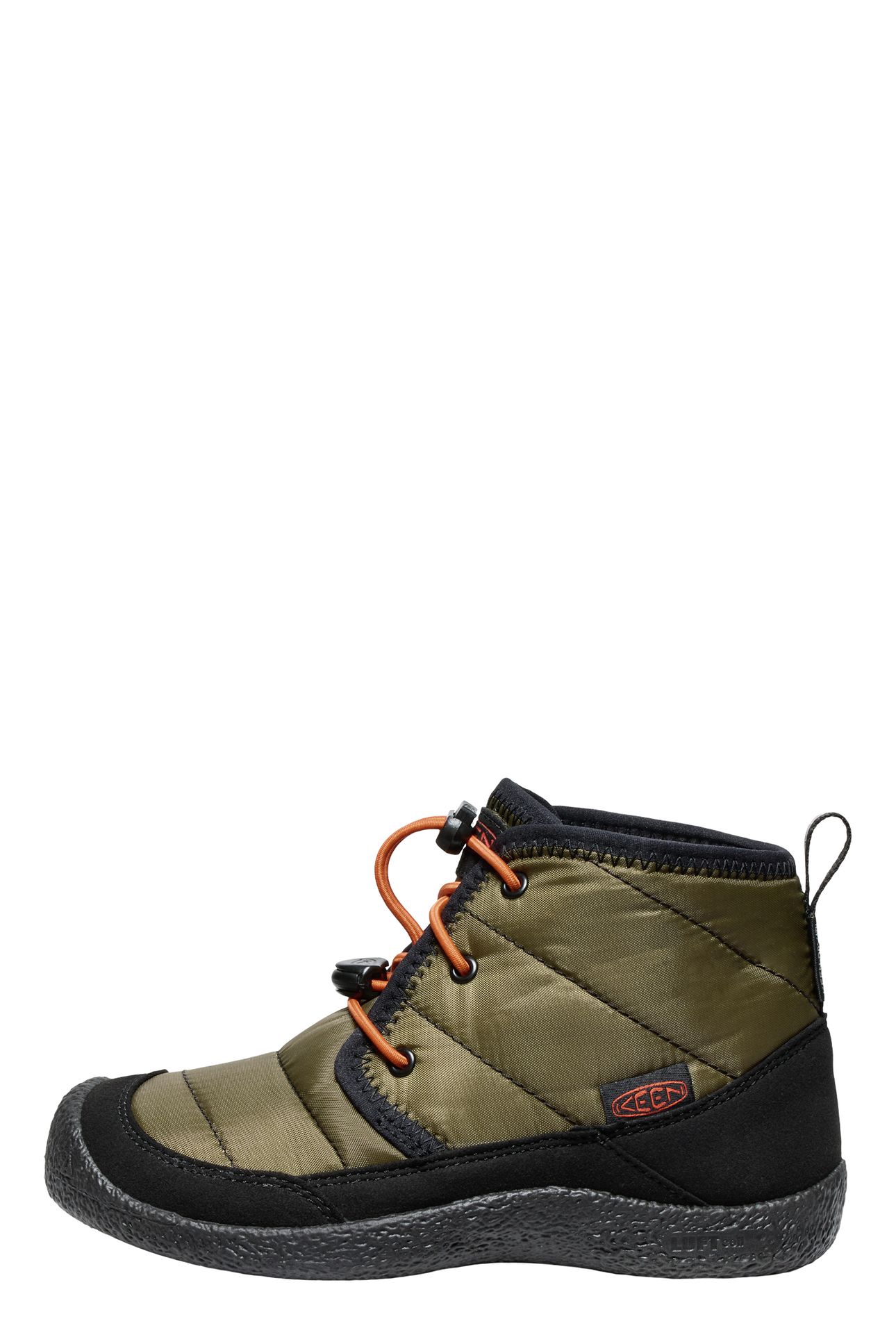 HOWSER II CHUKKA WP-Y DARK OLIVE/GOLD FLAME 1
