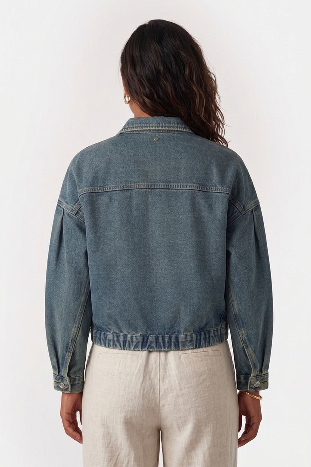 SASHA DNM JACKET POLAR BLUE 4