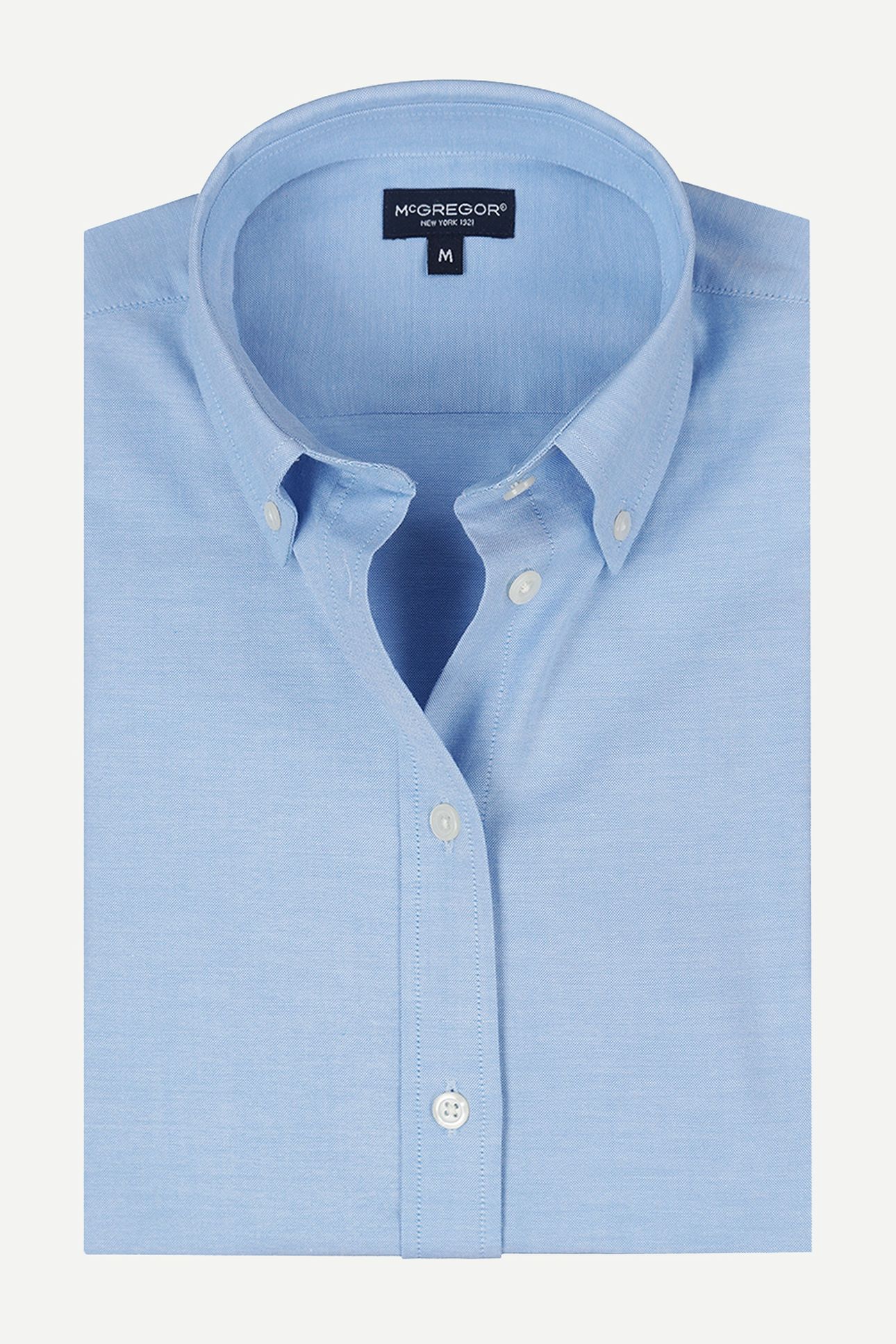 SOLID STRETCH OXFORD SHIRT LIGHT BLUE 6
