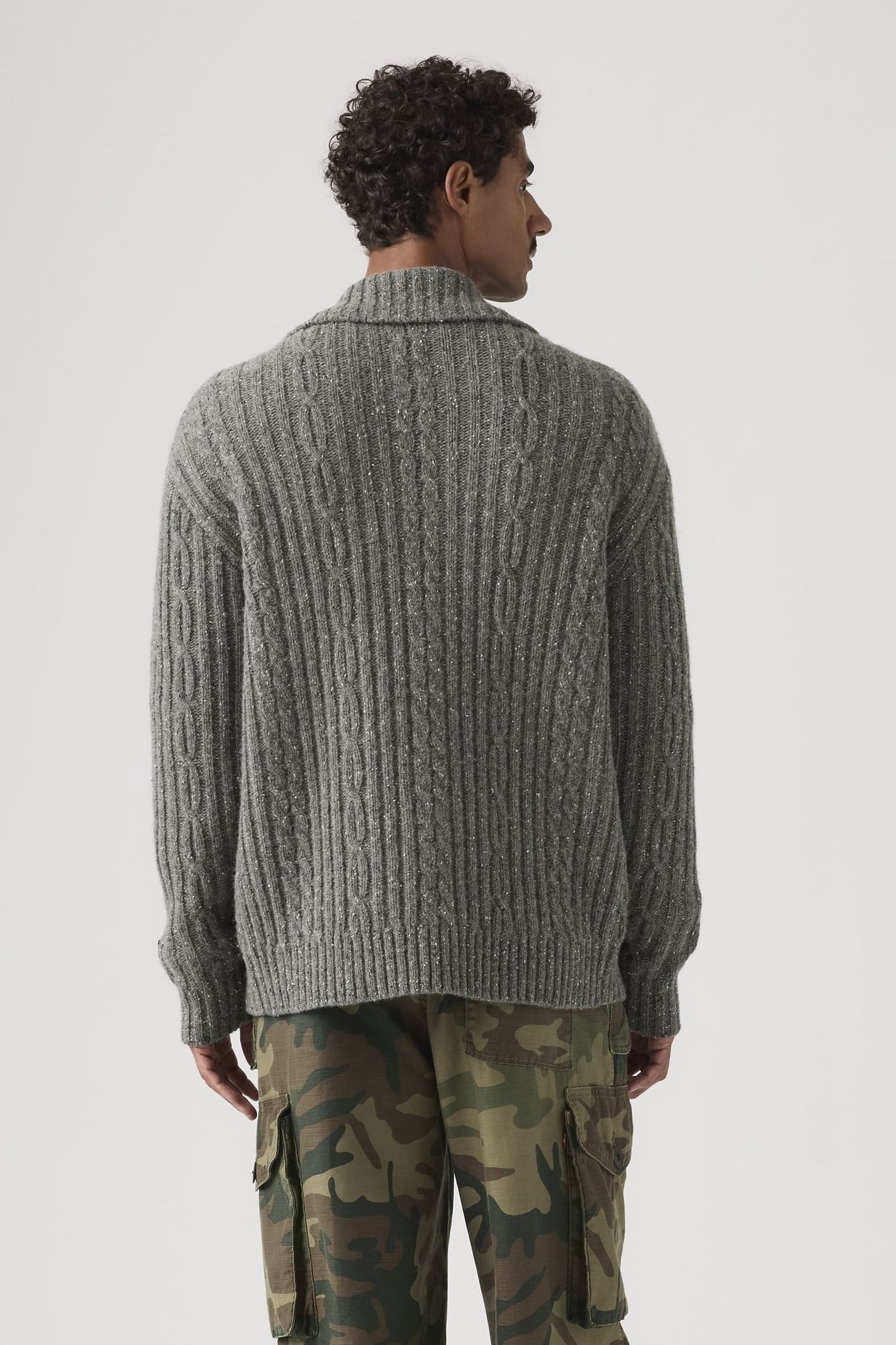 TELEGRAPH ZIP CARDIGAN QUARRY NEPS MS 13 2