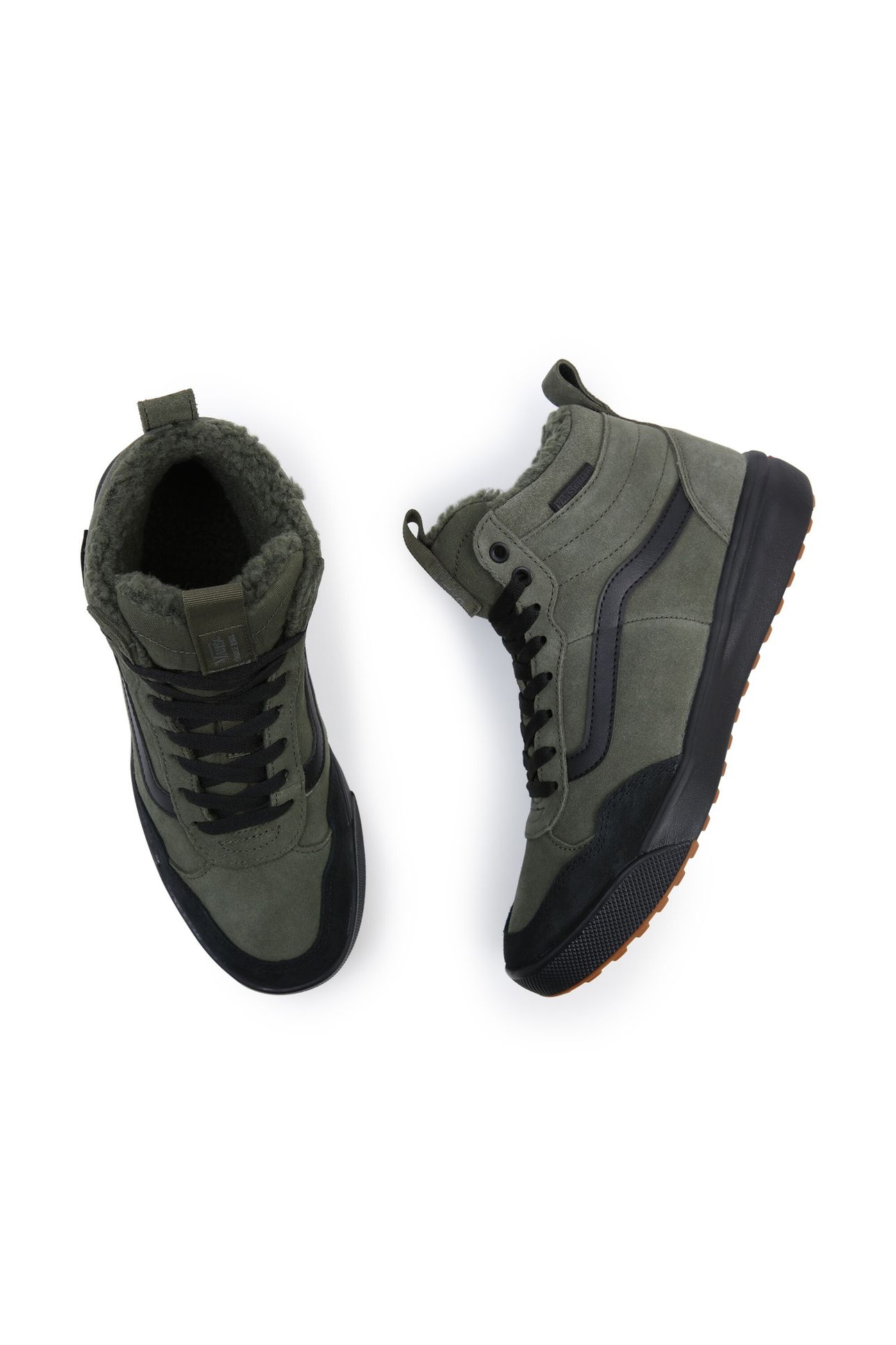 RANGE EXP HI VANSGUARD SHERPA SUEDE GRAPE LEAF/BLACK 4