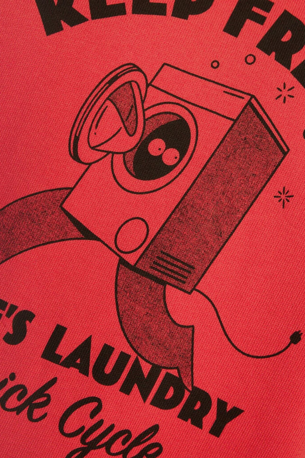 KEEP FRESH GRAPHIC SWEATSHIRT CHERRY RED 6