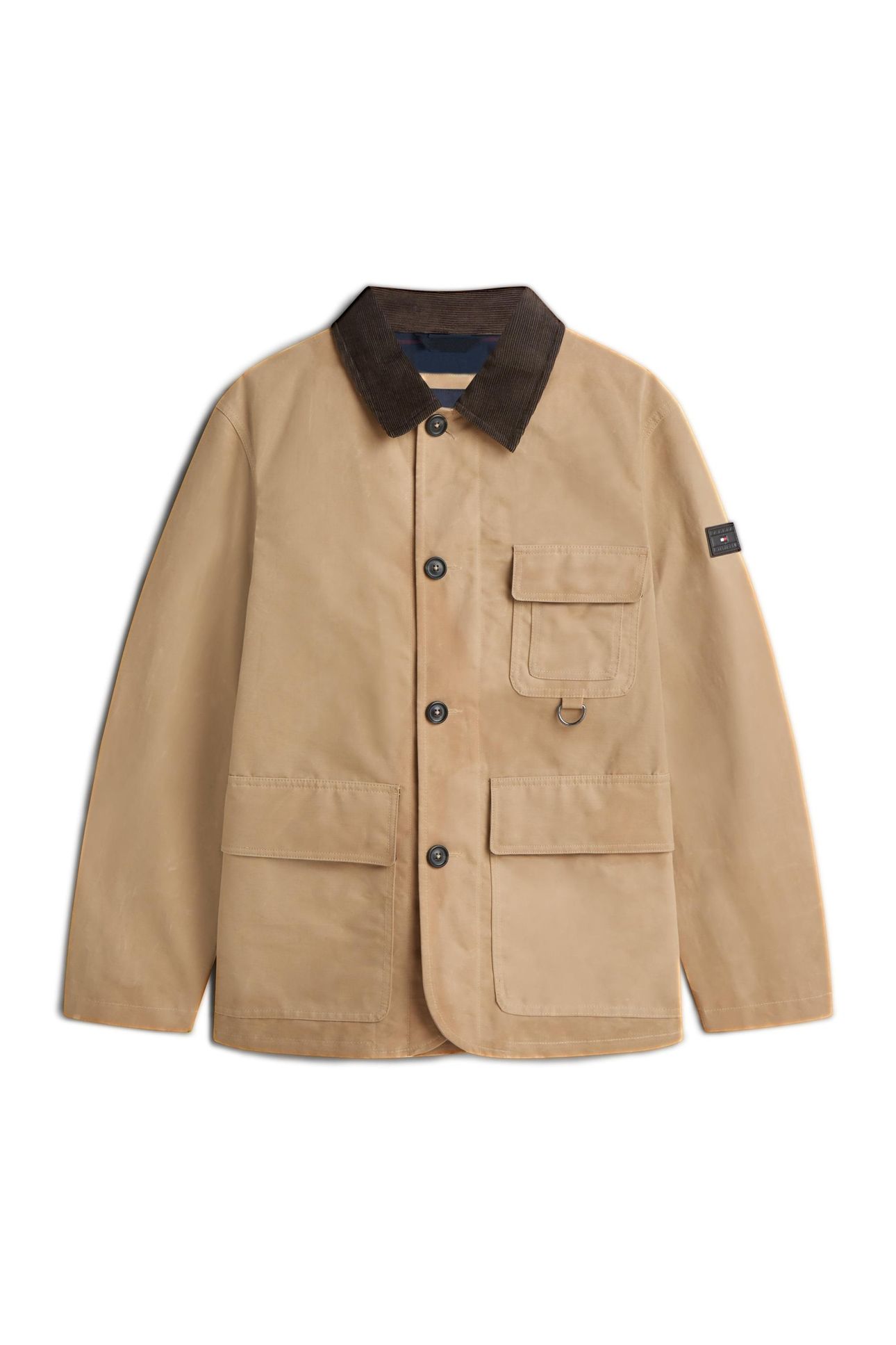 WAXED BARN JACKET SAFARI CANVAS 6
