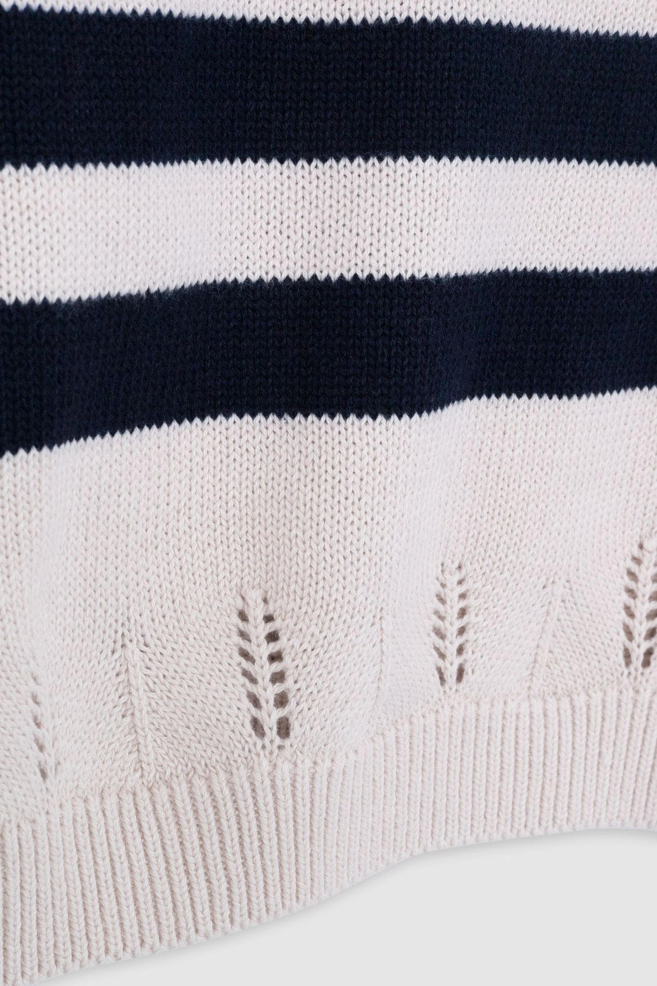 GIRL’S ORGANIC SAILOR-STRIPE SWEATER, DIAMANTE LIGHTNING 7