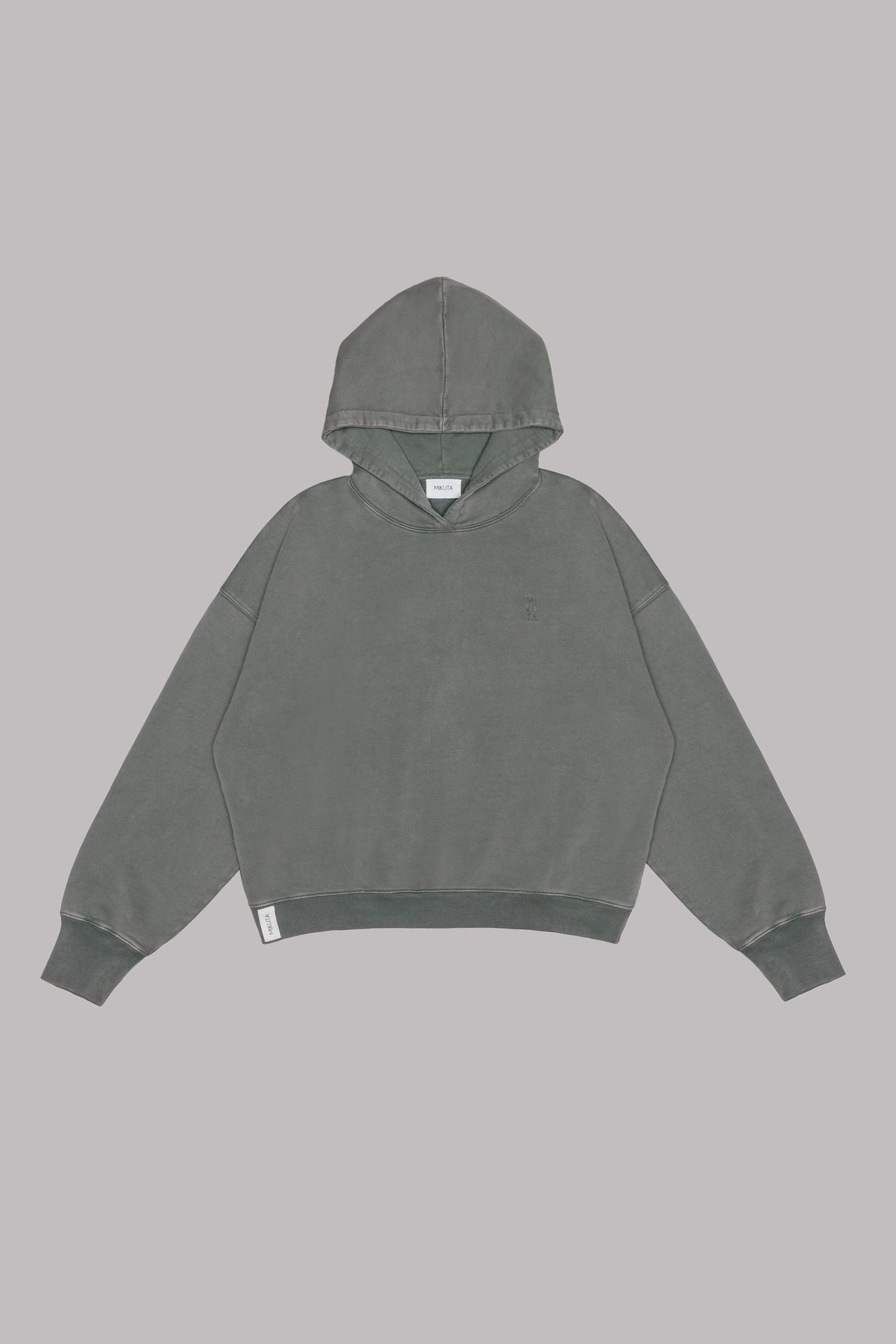 THE GREEN FADED BASE HOODIE 2