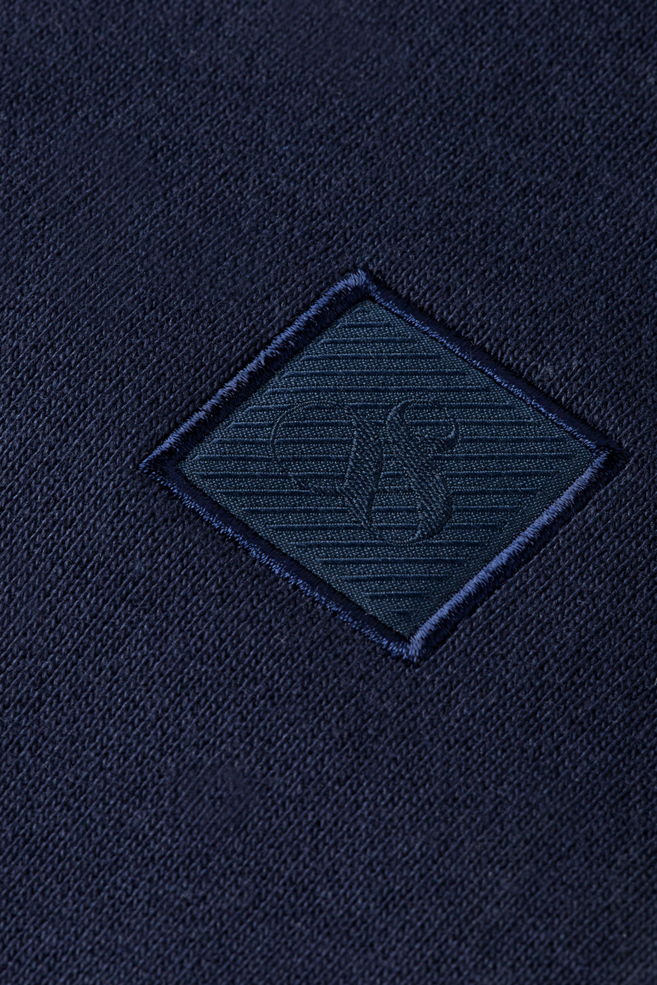BOYS REGULAR-FIT LOGO BADGE ZIP THROUGH HOODIE SKY CAPTAIN 3