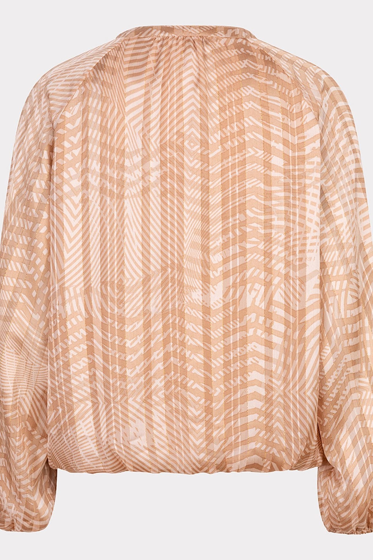 BLOUSE BALLOON SLVE PEACEFUL PRINT 5