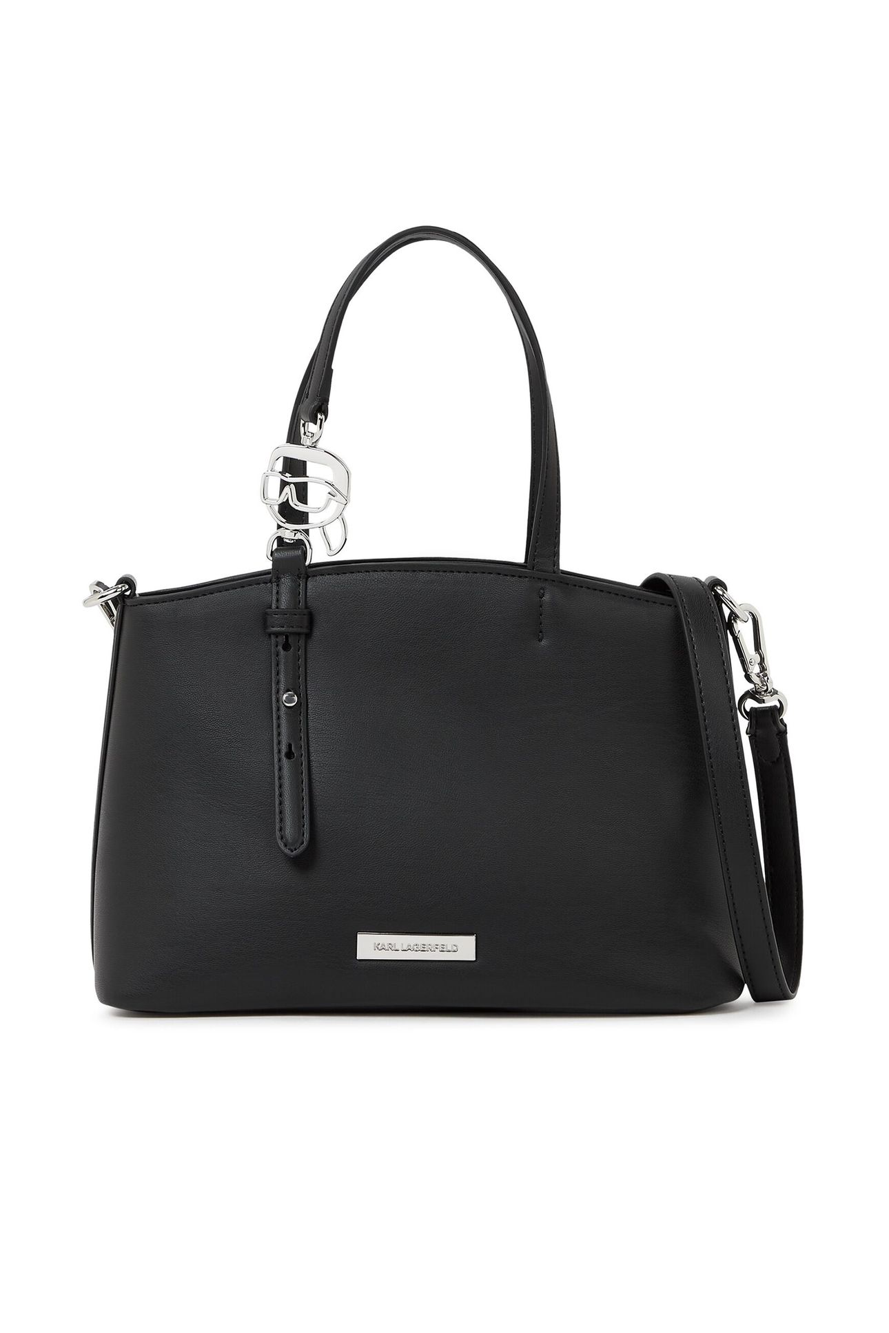 IKON SMOOTH SM OUTLINE TOTE BLACK 2