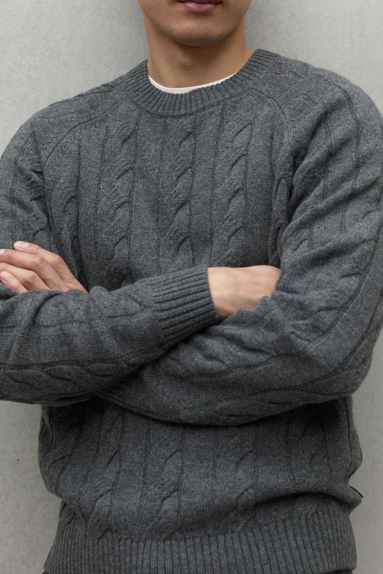 TILOALF KNIT MEDIUM GREY MELANGE 5