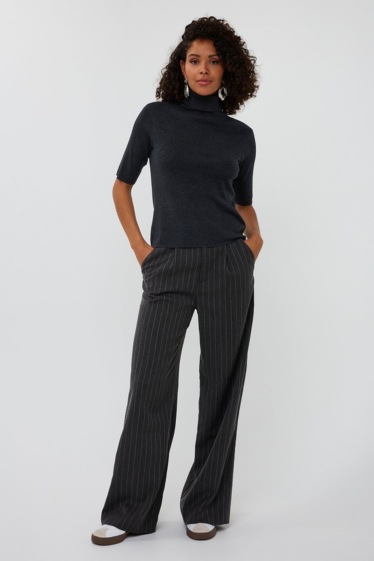 SWEATER RIB COL ANTHRACITE 2