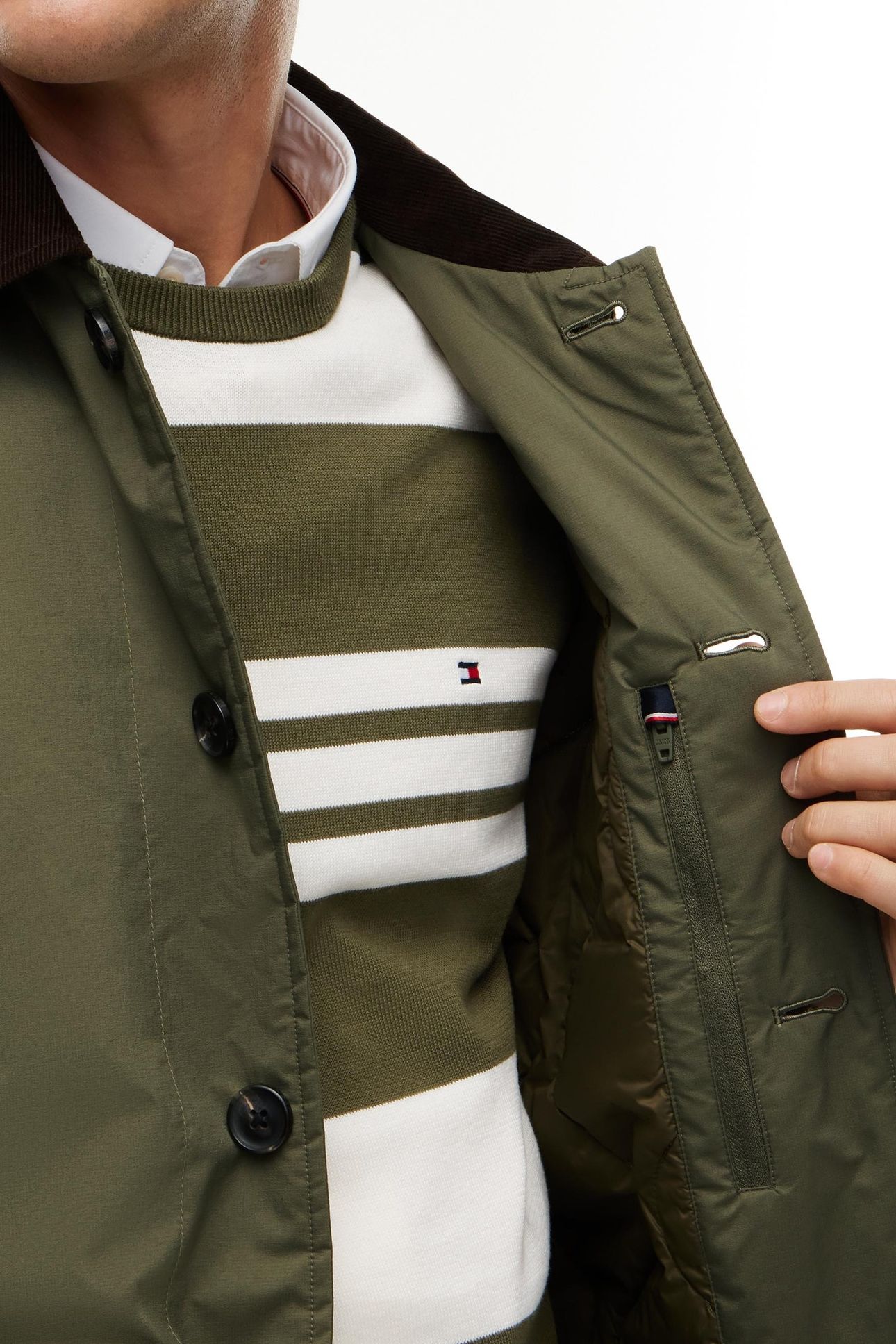 SURPLUS PADDED BARN JACKET GREEN 7