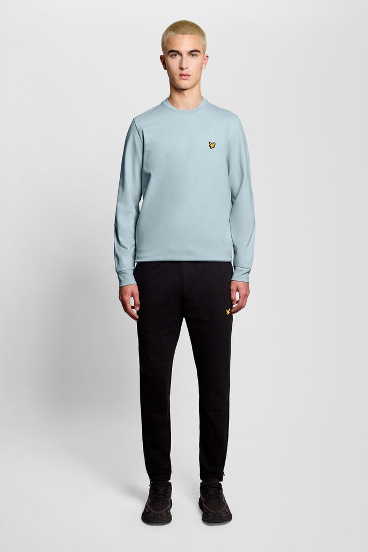 CREW NECK FLY FLEECE BLUE LAGOON 3