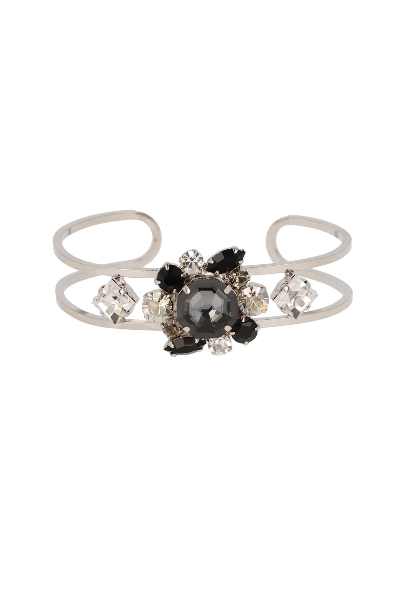 LALIQUE BRACELET GREY BLACK, GREY 1