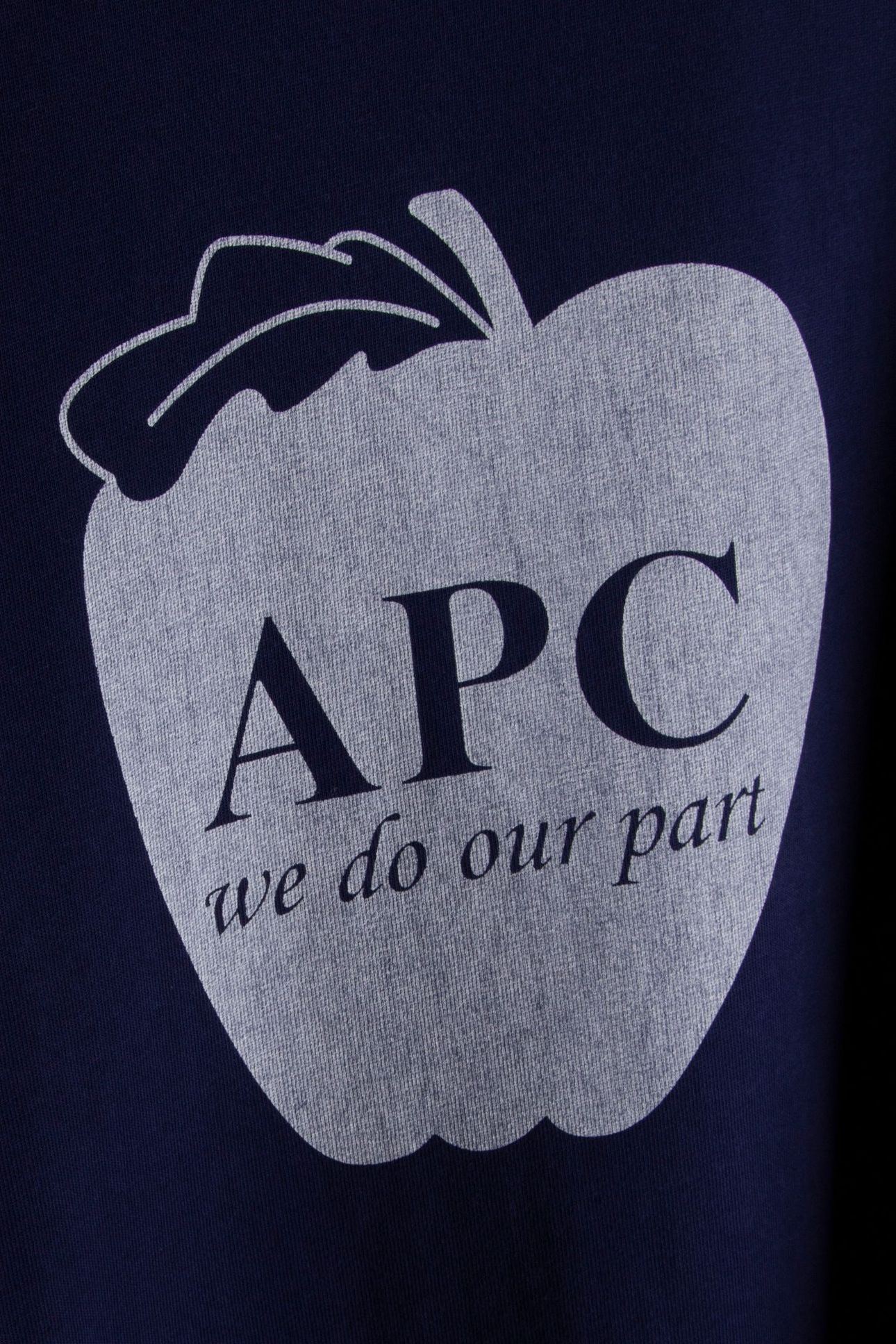 UNISEX T-SHIRT SHORT SLEEVE APPLE INDIGO 7
