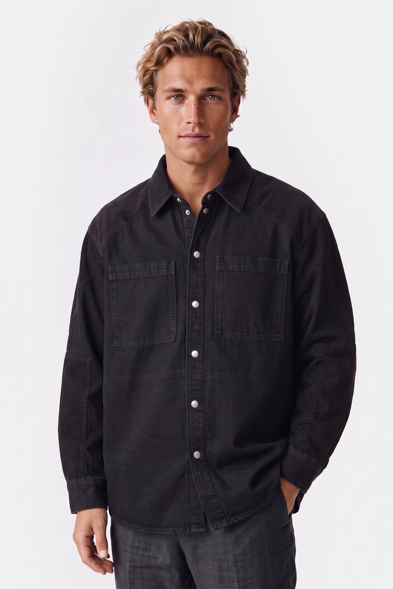 REGINESPE SHIRT BLACK 1