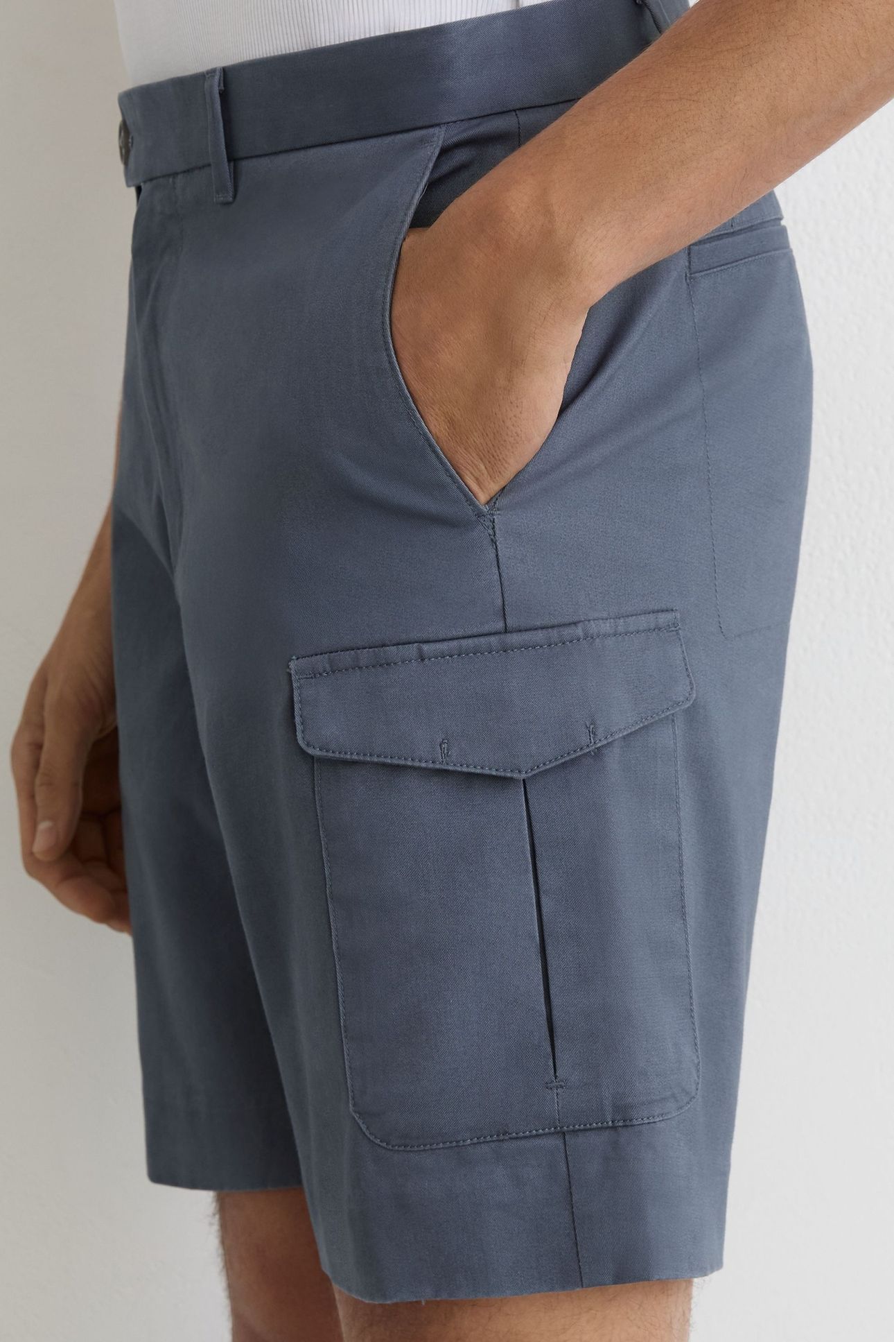 CARGO CHINO SHORT AIRFORCE BLUE 6