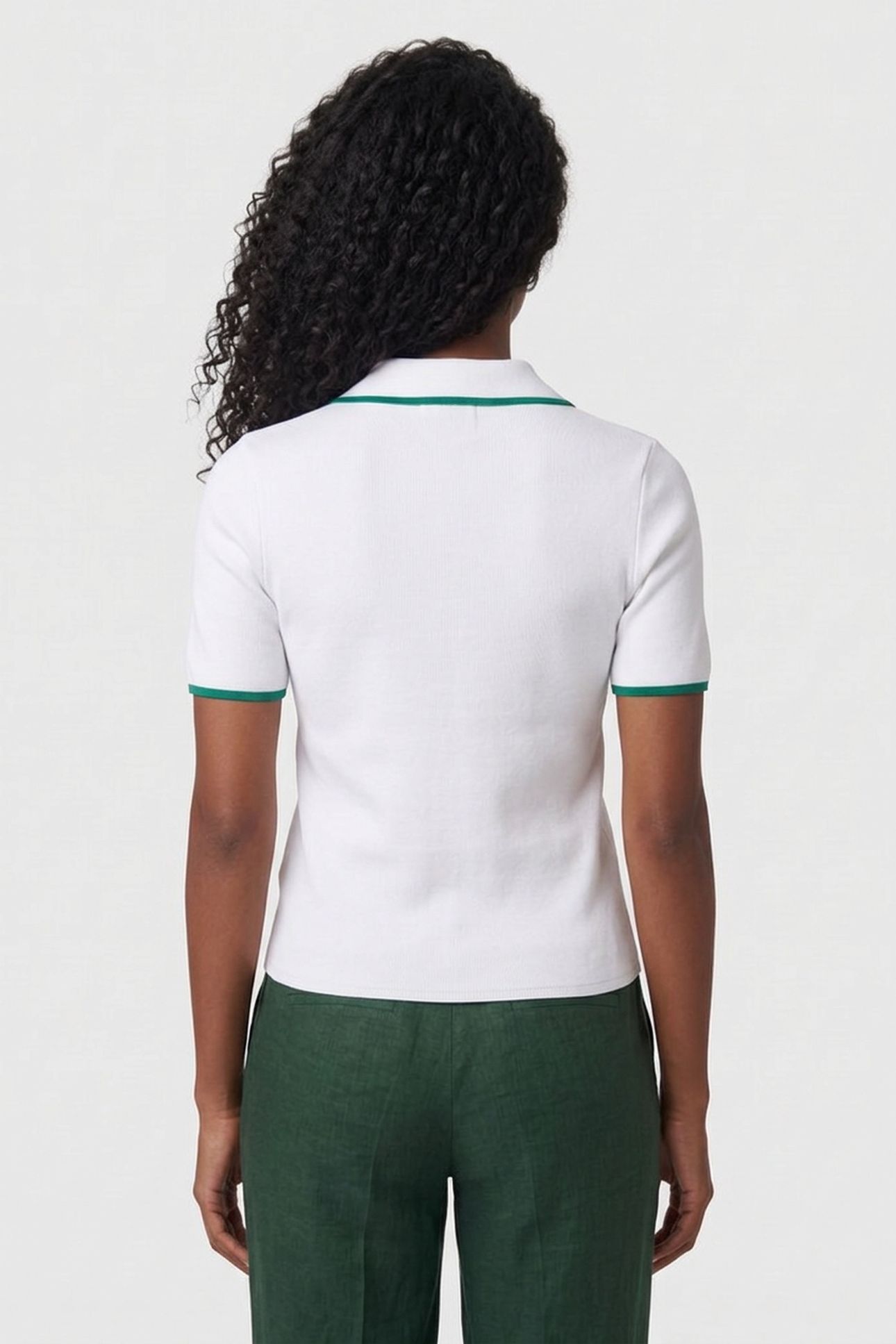 SHORT SLEEVE POLO BRILLIANT WHITE COMBO 2