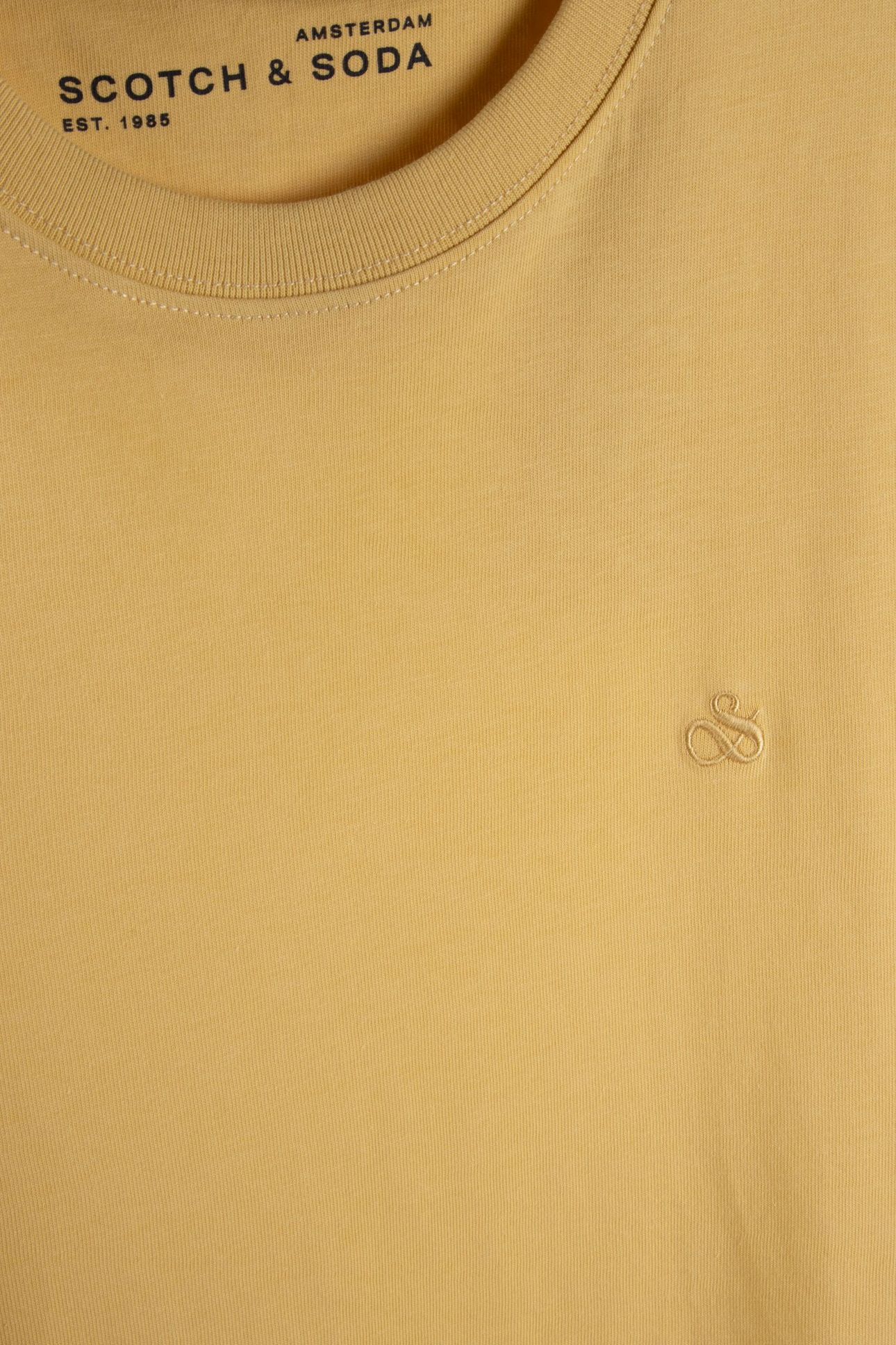 SEASONAL CORE CHEST LOGO REGULARFIT TSHIRT MED YELLOW 4