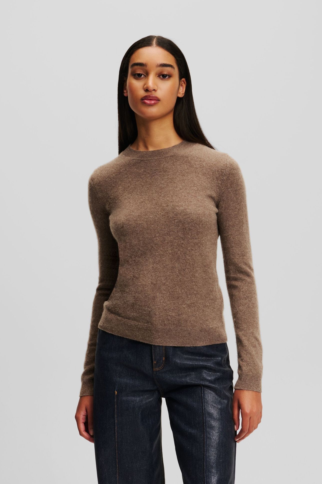 CASHMERE CREWNECK BEIGE 1