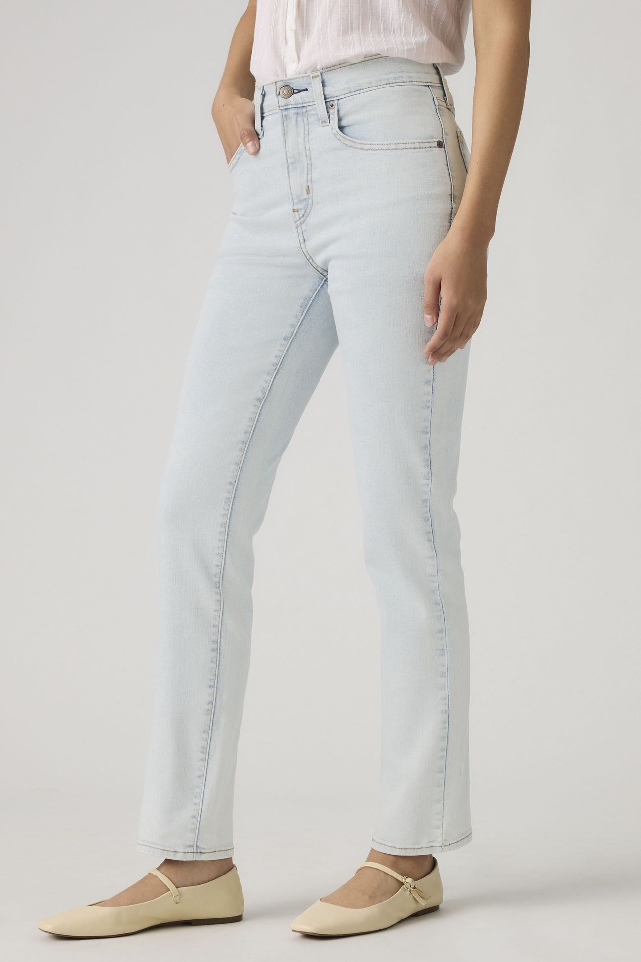 724™ HIGH RISE STRAIGHT JEANS 1