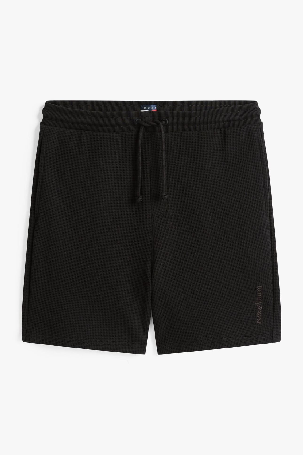 TJM RELAXED WAFFLE SCRIP BLACK 4