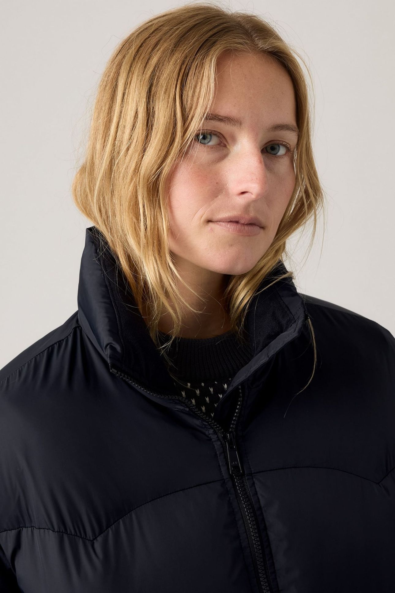 NOE WESTERN PUFFER ANTHRACITE NIGHT NYLO 4