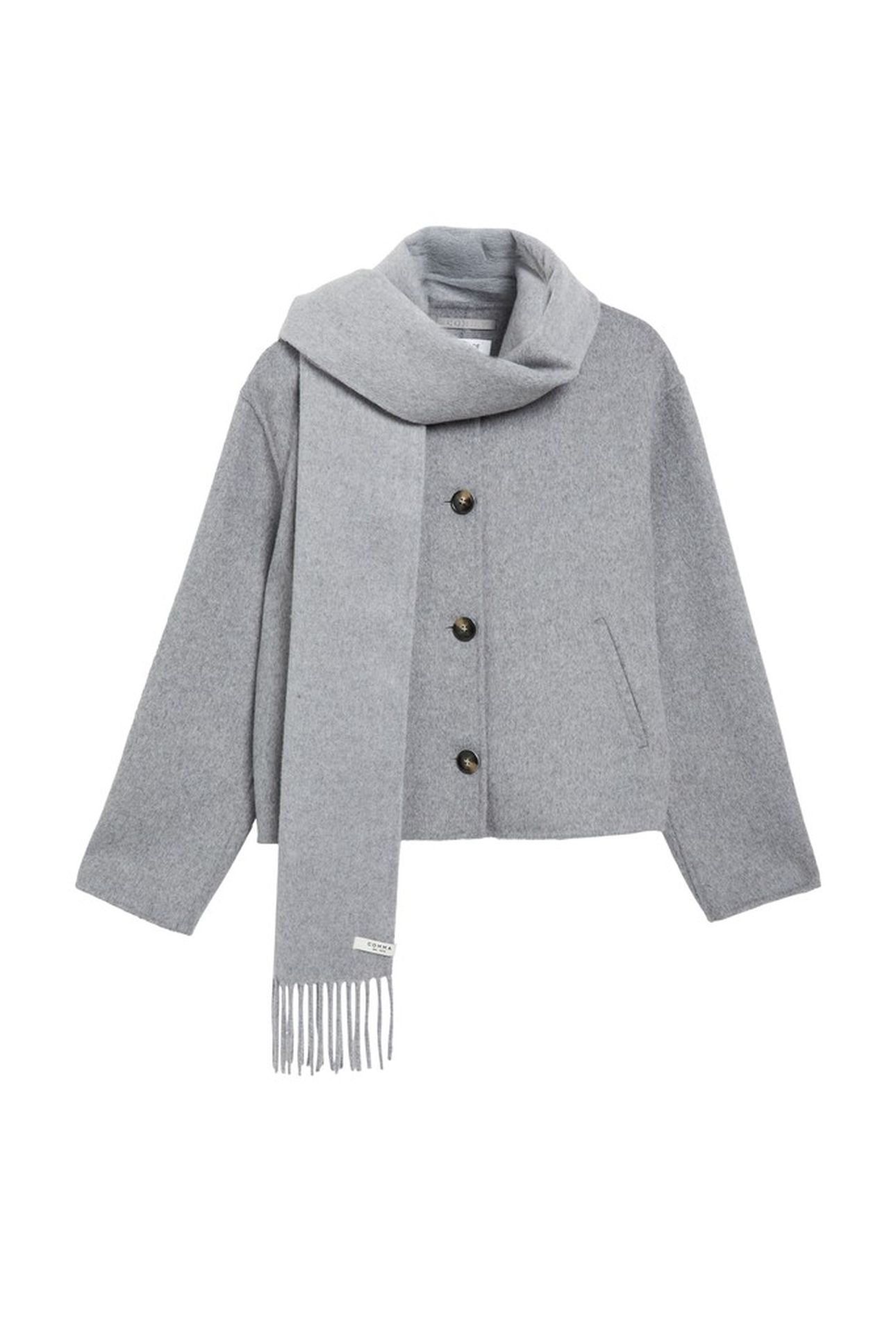 COMMA JACKETS OUTDOOR GREY/BLACK 4