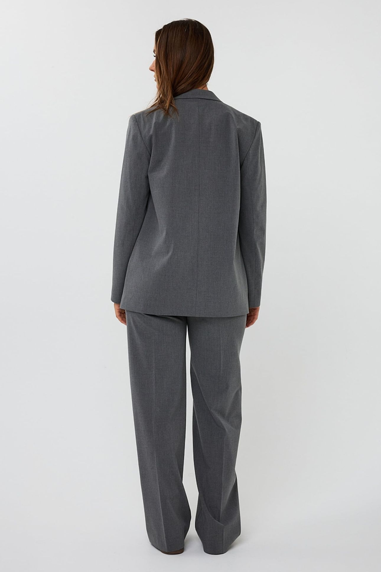 BLAZER DOUBLE BREASTED MELANGE GREY MELANGE 3