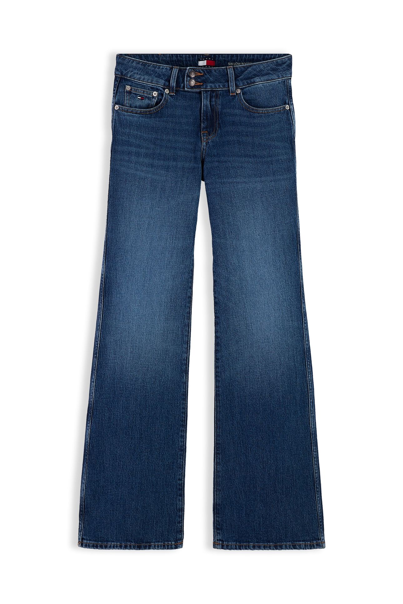 SIA LOW RISE BOOTCUT JEANS DENIM 4