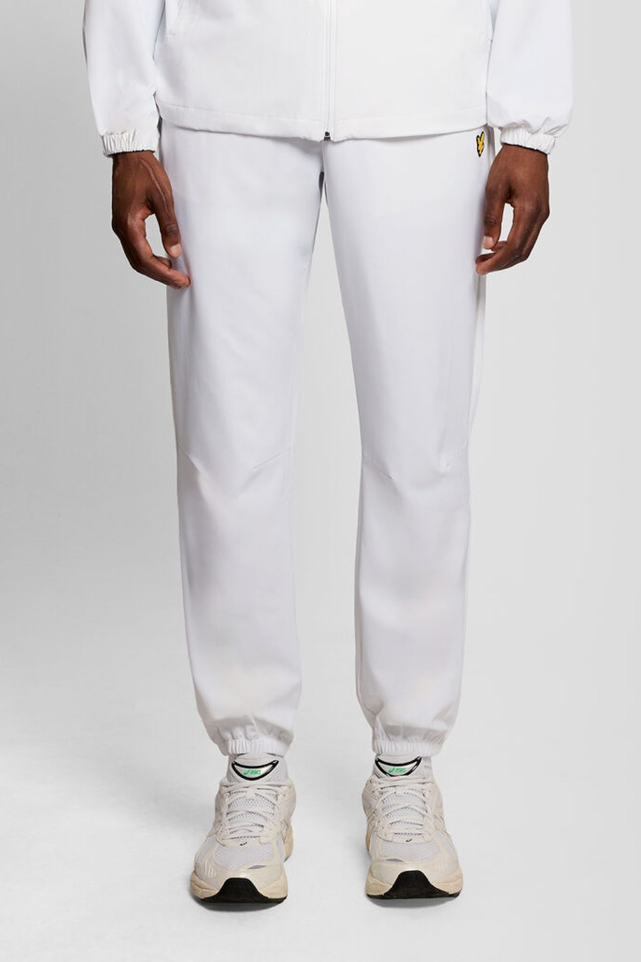 STRIPED TRACKIES WHITE 1
