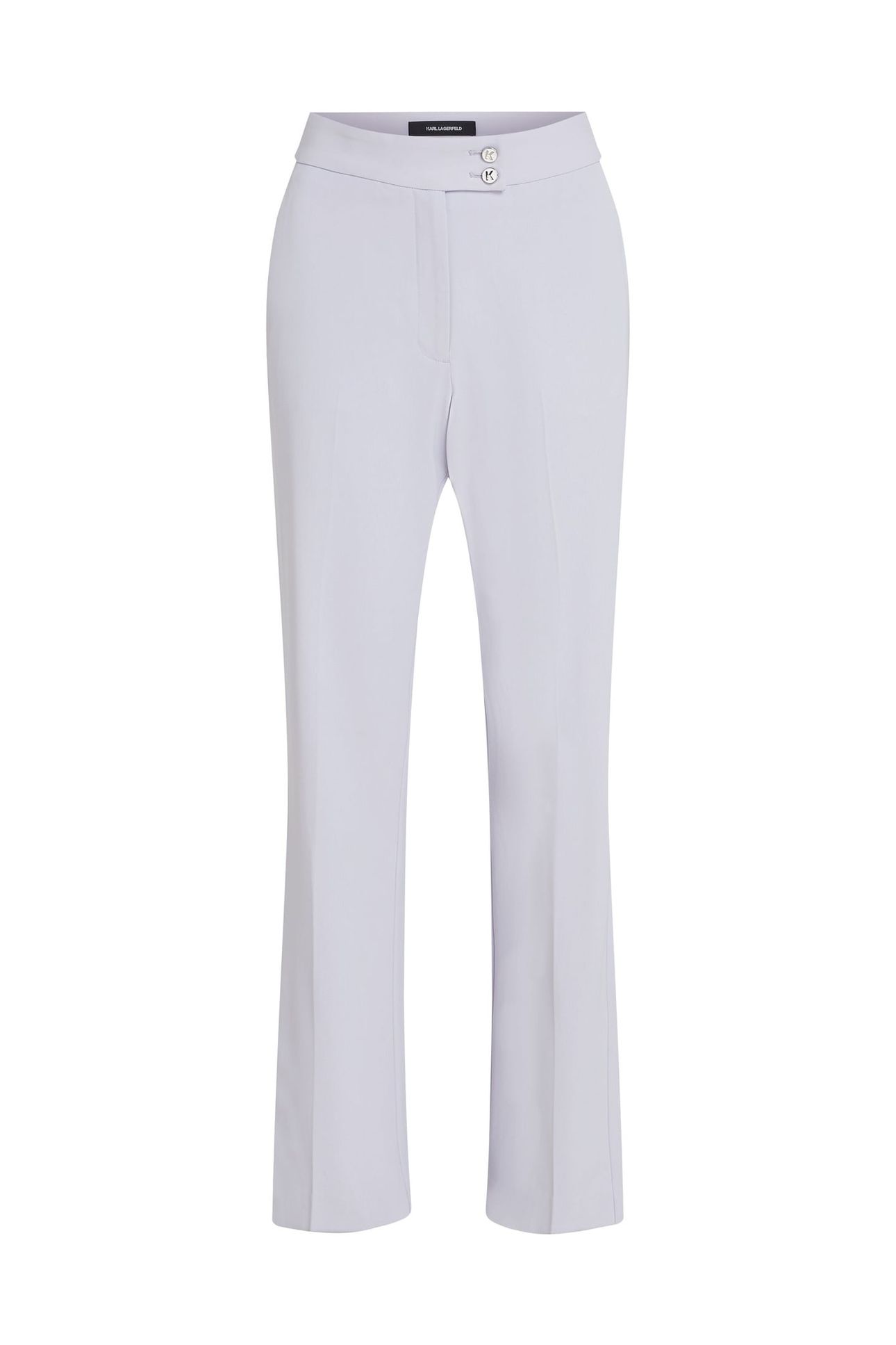K BUTTON TAILORED PANTS SWEET LAVENDER 1