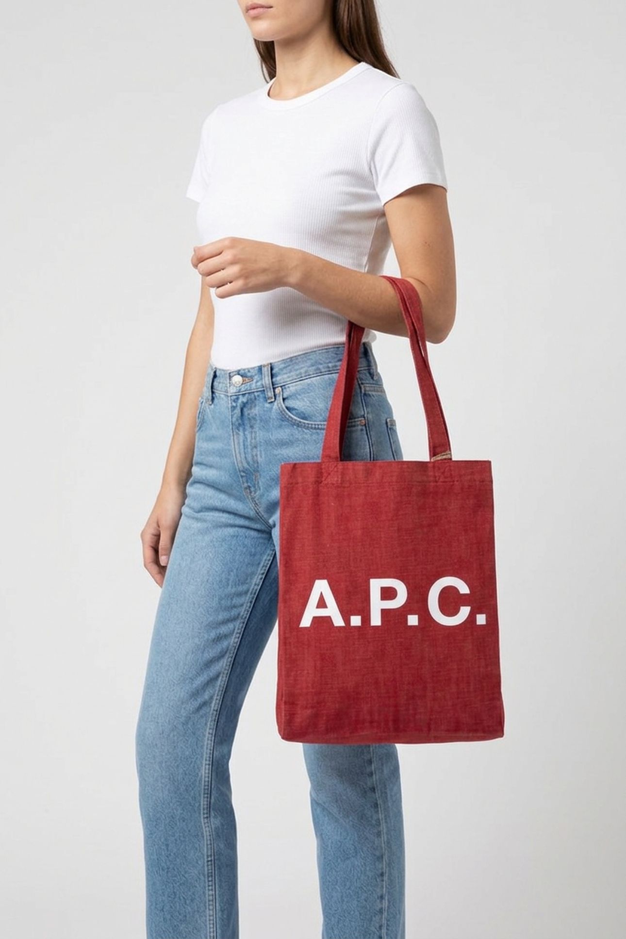 UNISEX TOTE LOU RED 3