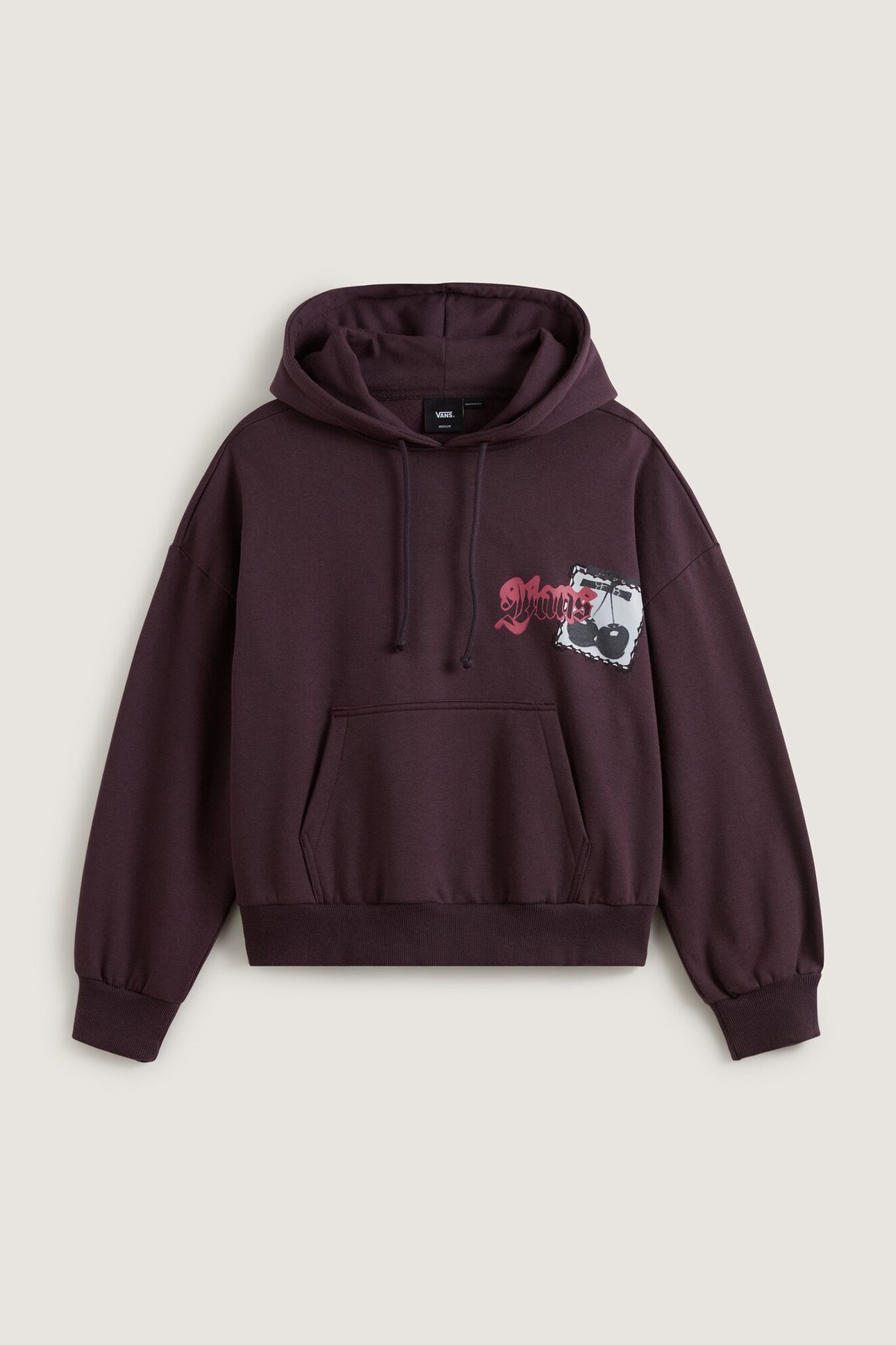 CHERRYRISE RETRO HOODIE DARK PORT 4
