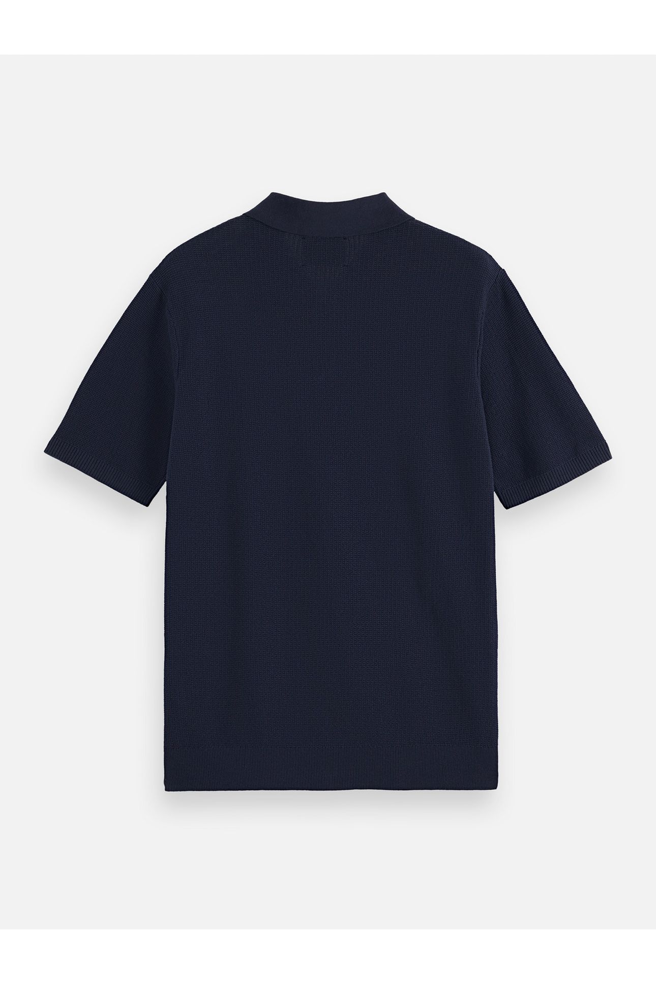 CORE - STRUCTURED KNITTED REGULAR-FIT POLO NAVY 5