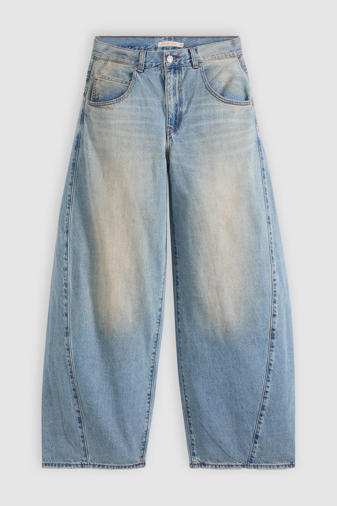 SUPER BAGGY BARREL JEANS 4