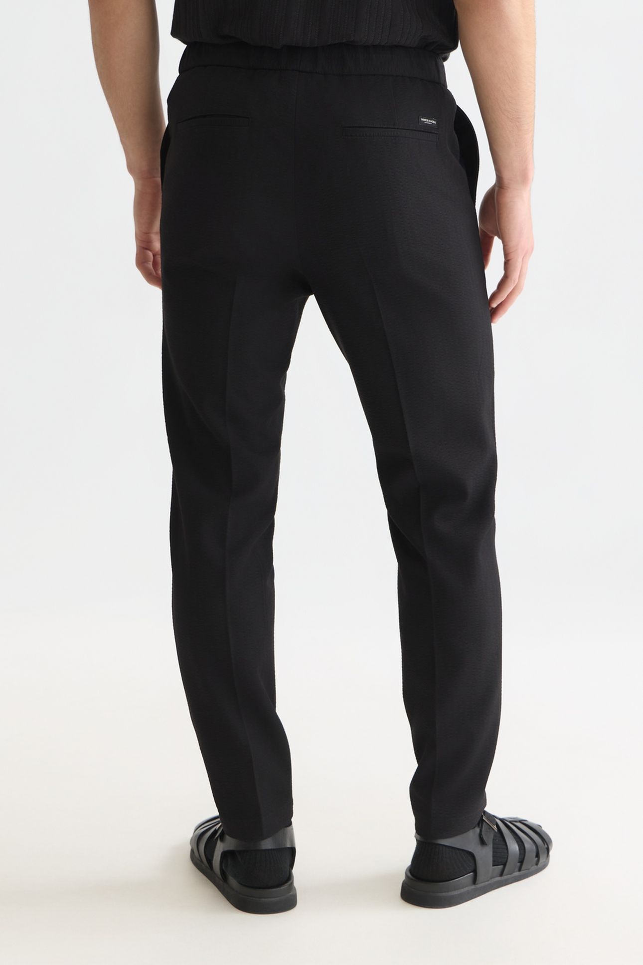 FINCH STRETCH SEERSUCKER TRAVEL REGULAR TAPEREDFIT JOGGER BL 2