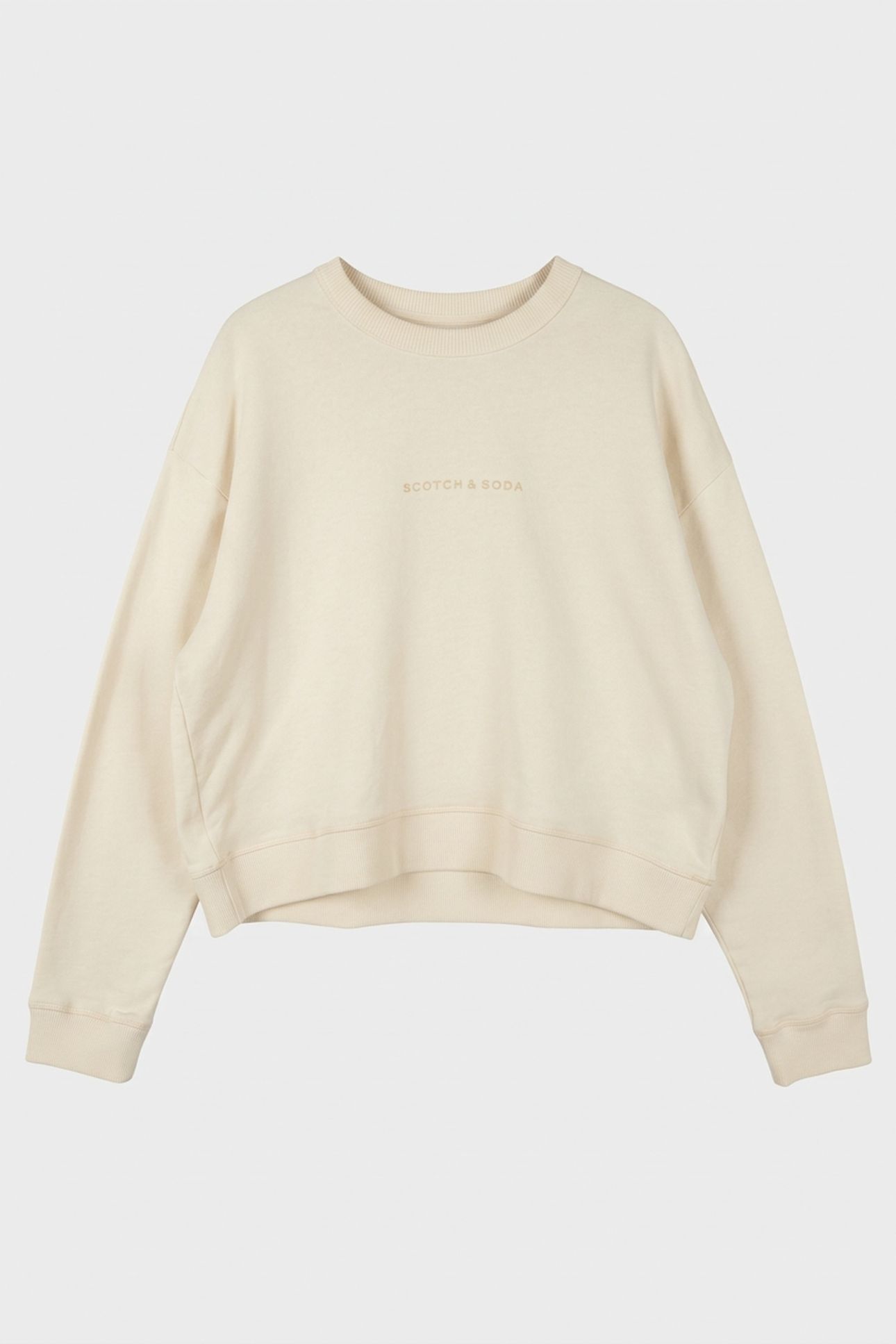 CORE CHEST ARTWORK SWEATSHIRT WHITE TRADITIONAL 3