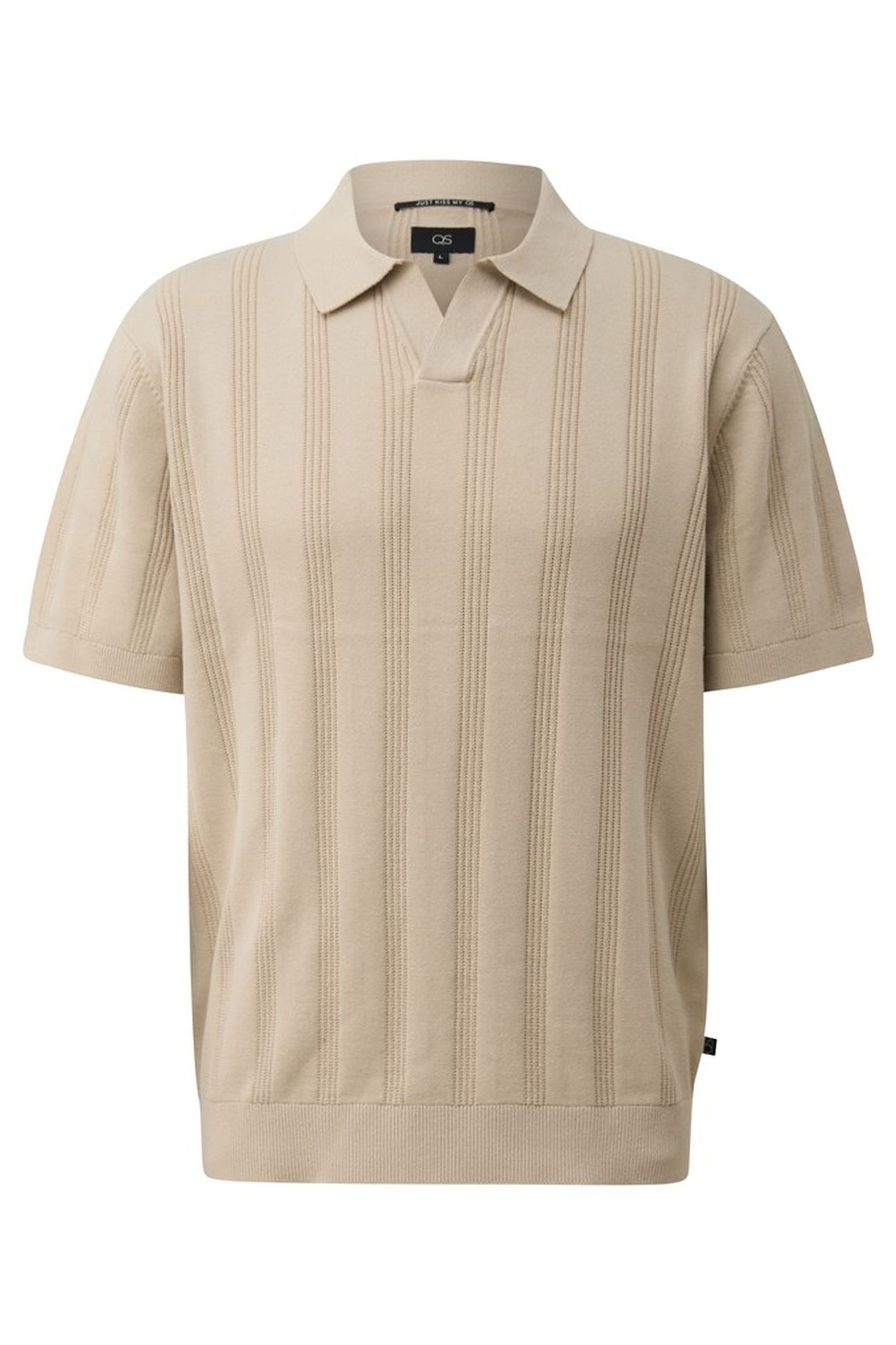 S.OLIVER-QS POLOSHIRTS BEIGE 4