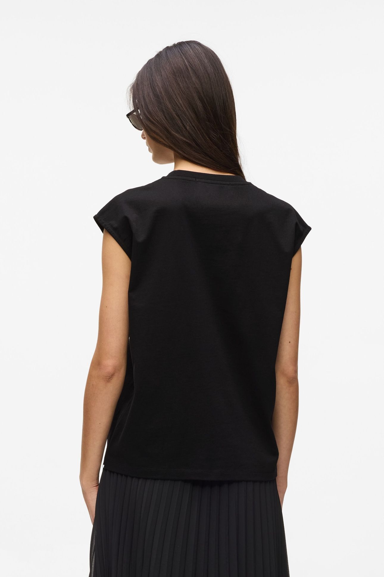 SIGNATURE HEM TANK TOP BLACK 3