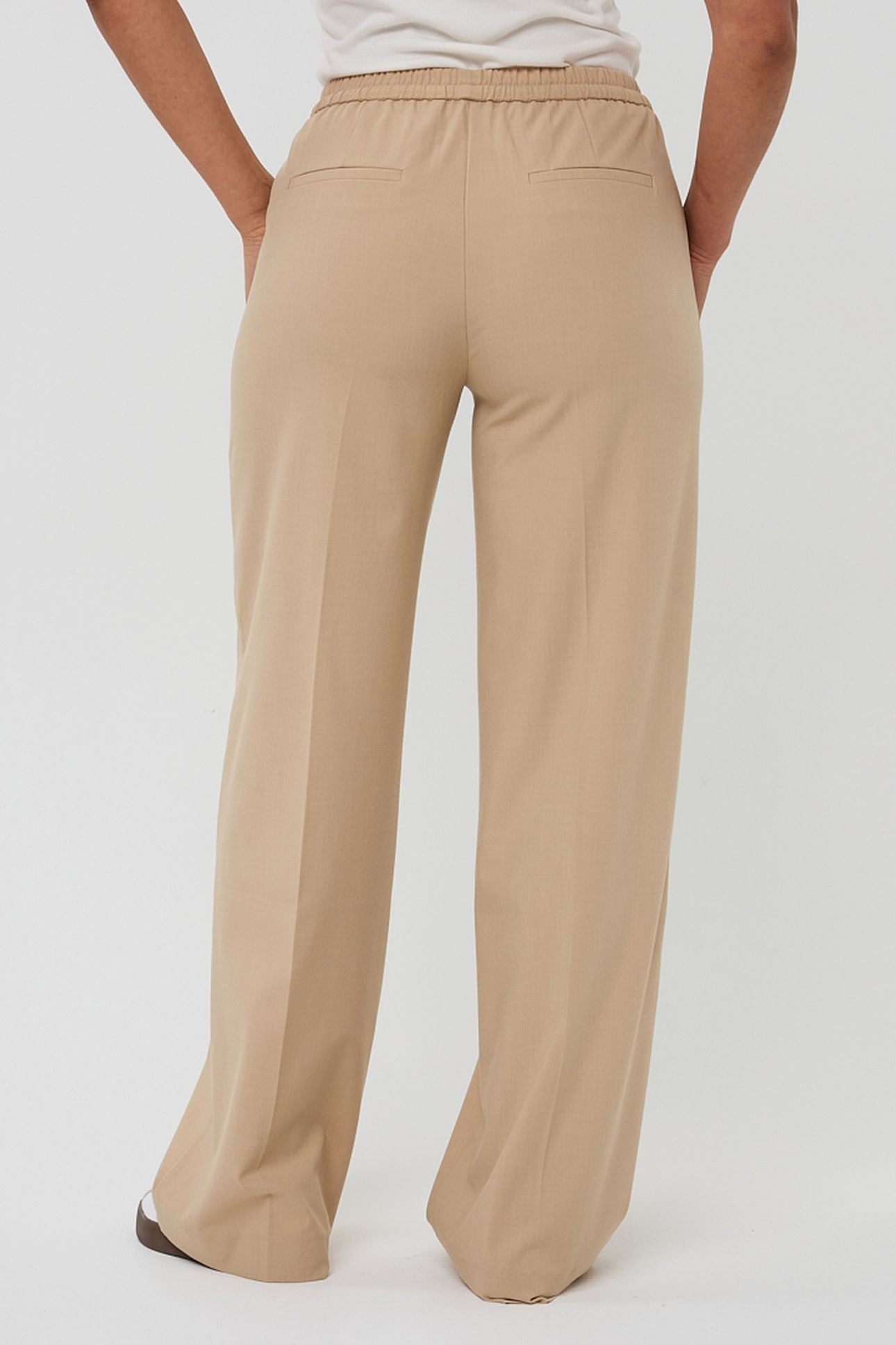 TROUSERS DRAWSTRING MELANGE SAND MELANGE 3