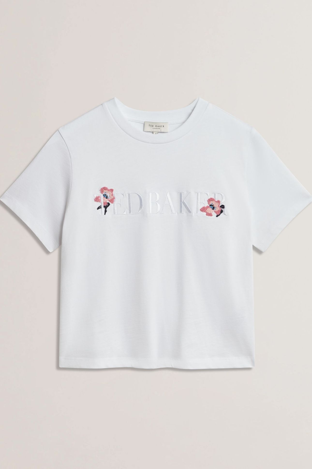MOLII TED BAKER BRANDED T SHIRT WHITE 3