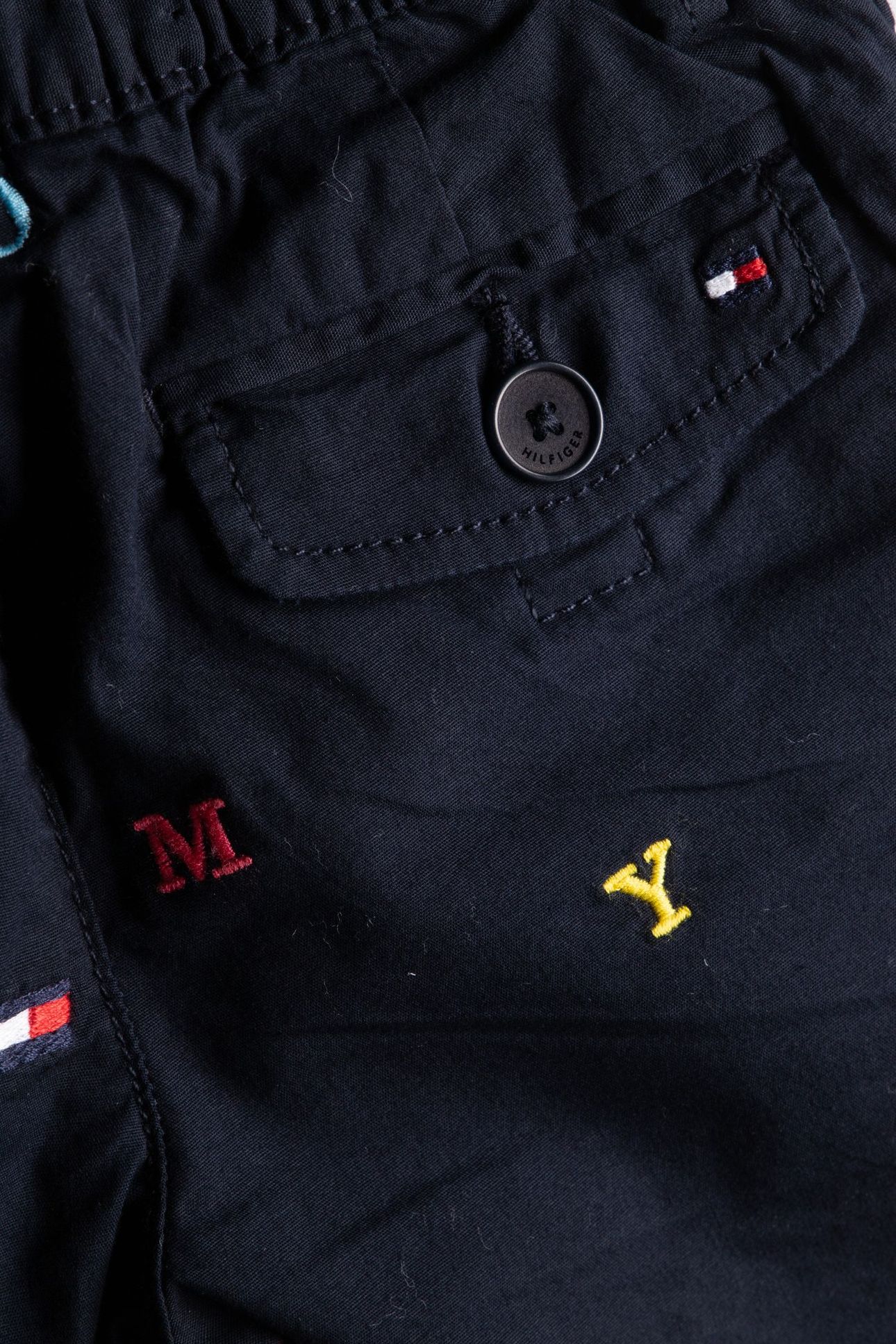BOYS TMMY EMBR SHORTS DESERT SKY 4
