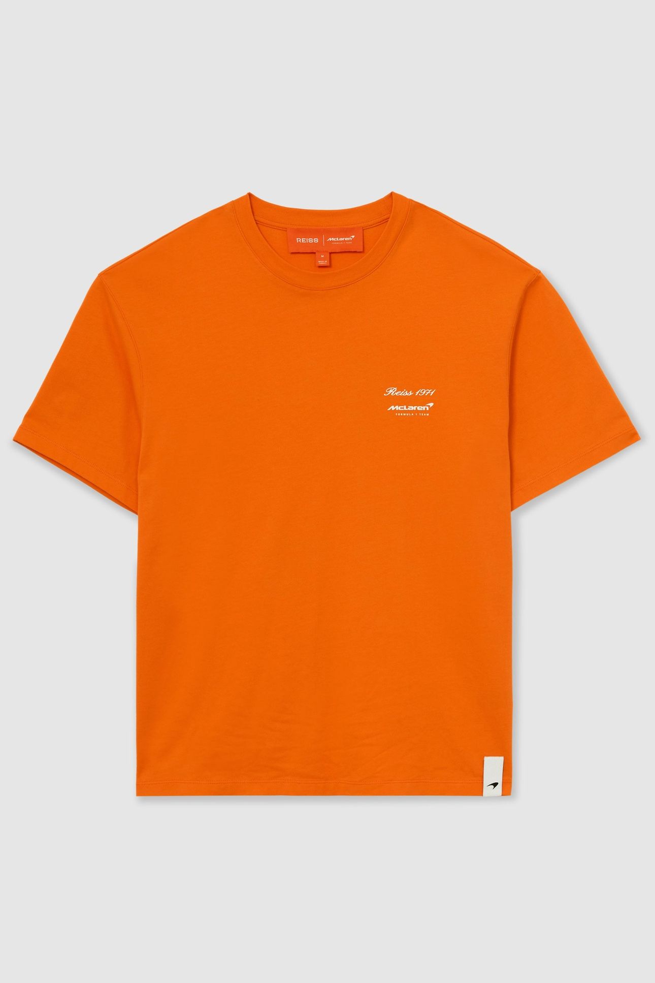 SS MOTORSPORT PRINTED TSHIRT PAPAYA ORANGE 4