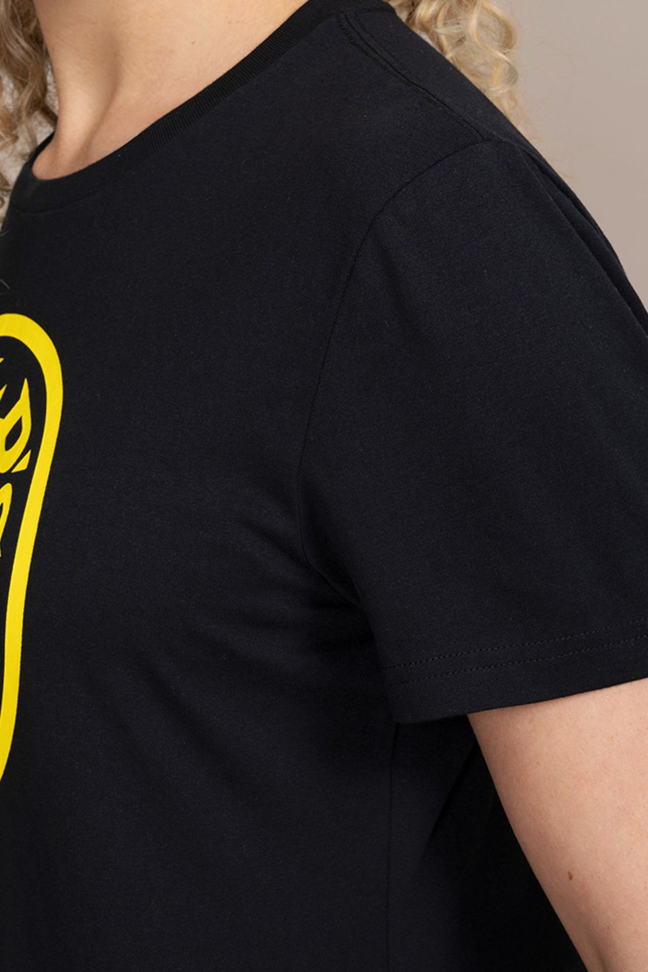 WEIGHT PLATE WOMEN'S RELAXED TEE BLACK 5